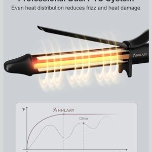 Professional Curling Iron - Black